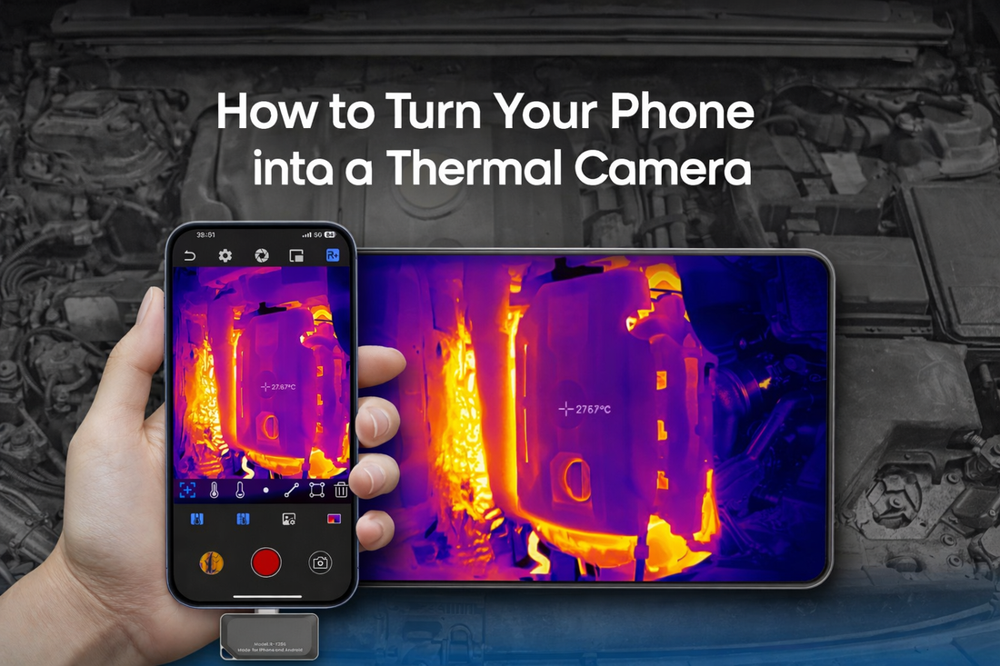 How to Turn Your Phone into a Thermal Camera.(Compelete Guide 2026)
