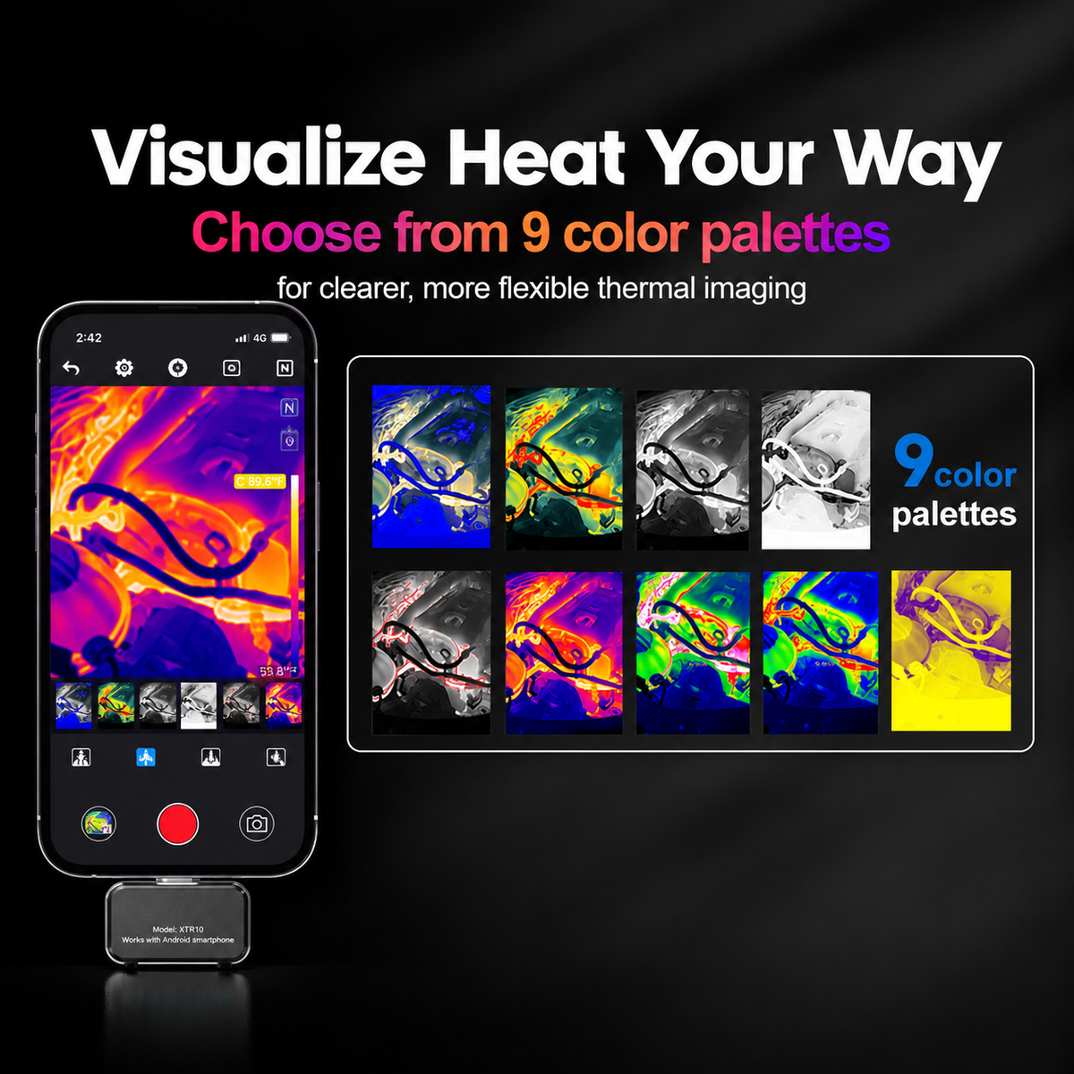 Nohawk Plug-In Thermal Imaging Camera for iPhone & Android