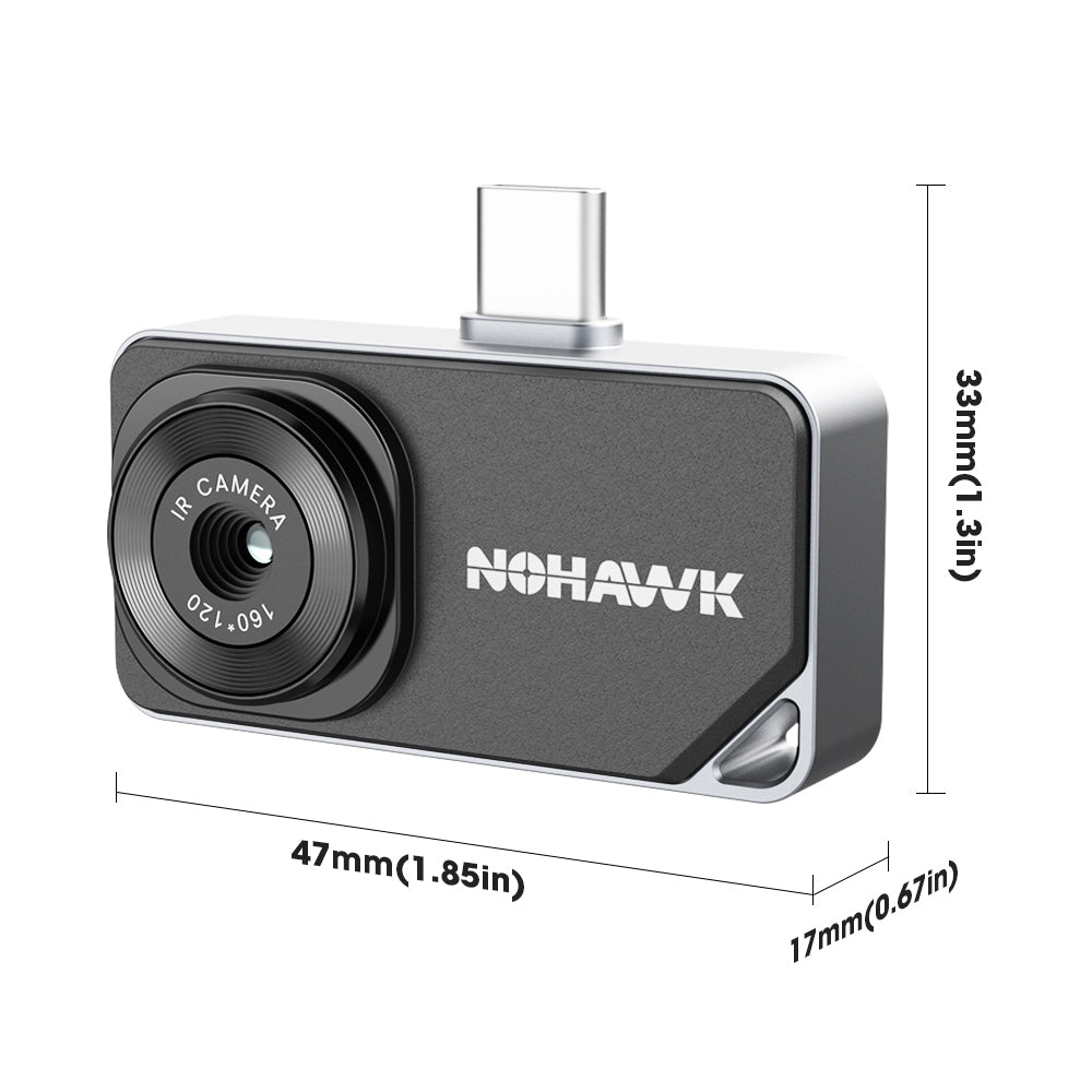 Nohawk Plug-In Thermal Imaging Camera for iPhone & Android