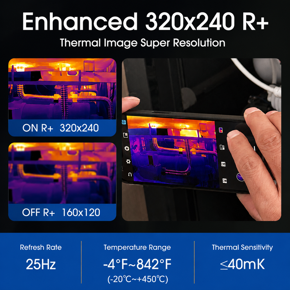 Nohawk Plug-In Thermal Imaging Camera for iPhone & Android