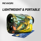REVASRI Mini Hunting Rangefinder – 1200m, Speed, Horizontal & Vertical Distance
