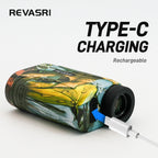 REVASRI Mini Hunting Rangefinder – 1200m, Speed, Horizontal & Vertical Distance