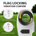 REVASRI 3M09 Golf Rangefinder with Slope Compensation & Flag Lock