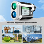 Multifunction Golf Rangefinder with Display – Vertical & Horizontal Distance