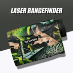 REVASRI N2 Mini Laser Rangefinder - 1200m Range Finder, 6X Magnification Range Finder for Hunting