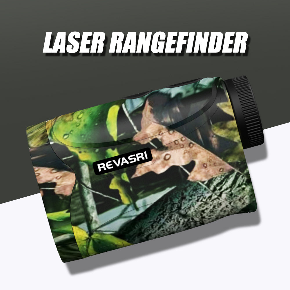 REVASRI N2 Mini Laser Rangefinder - 1200m Range Finder, 6X Magnification Range Finder for Hunting