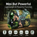 REVASRI N2 Mini Laser Rangefinder - 1200m Range Finder, 6X Magnification Range Finder for Hunting