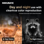 NOHAWK Digital Night Vision Binoculars with Laser Rangefinder Distance Measurement