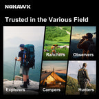 NOHAWK Digital Night Vision Binoculars with Laser Rangefinder Distance Measurement