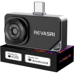 REVASRI Thermal Camera for iPhone & Android – 512×384 Super IR Resolution Thermal Imaging Camera